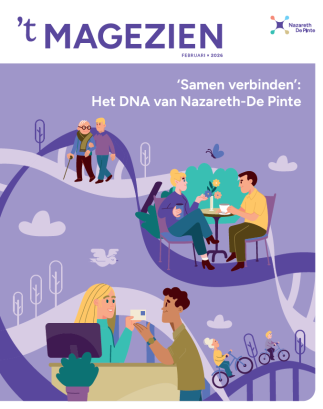Cover van 't Magezien editie februari