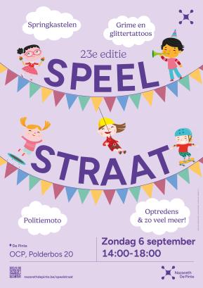 Affiche speelstraat 2026
