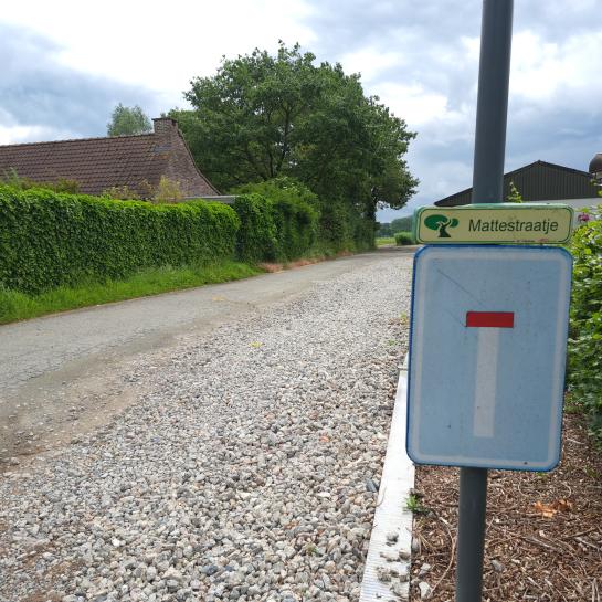 Foto van het Mattestraatje